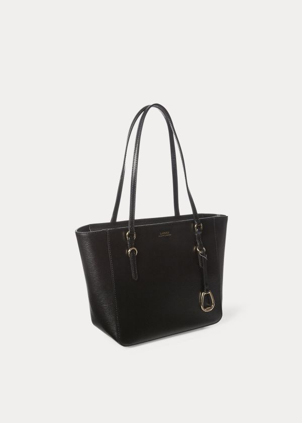 Ralph Lauren Læder Oxford Tote Bag Dame Danmark (ODKUB5460)